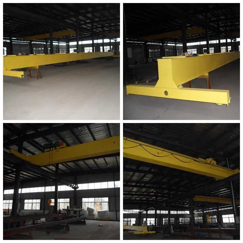 10 Ton Capacity Single Girder Overhead Crane with Electric Hoist