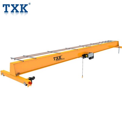 6t Single Beam Overhead Bridge Crane with Hoist