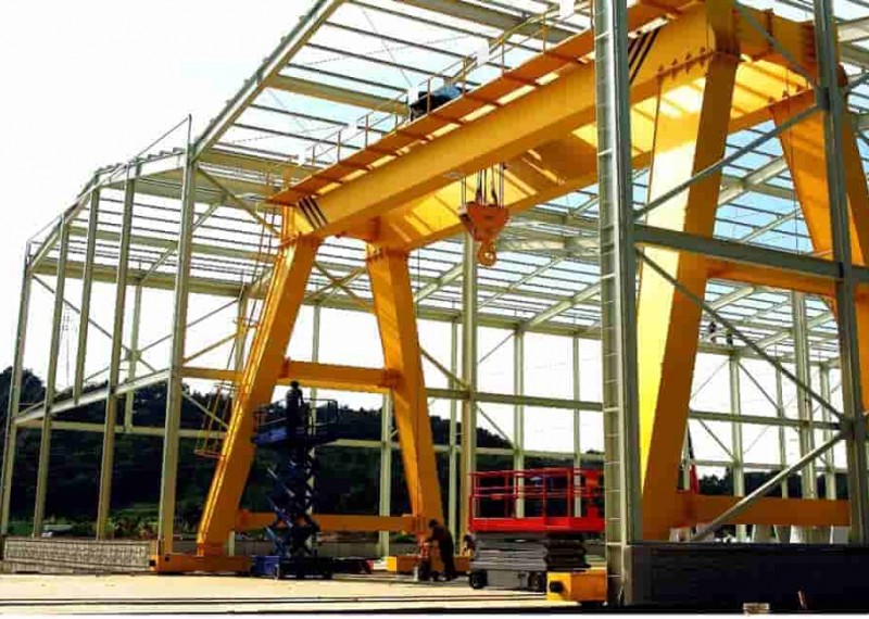 2 units of 10 ton portable gantry cranes sold to Chile in 2024