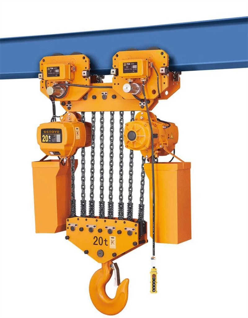 1t 2t 3t 5t 10t Low Headroom Lifting Euipment Electric Chain Hoist