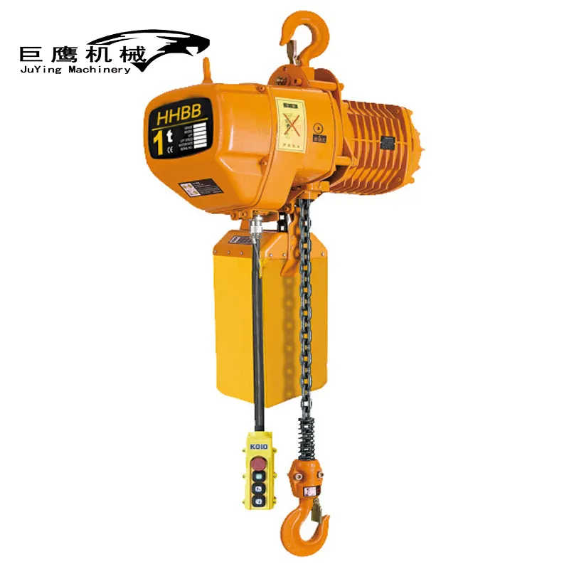 1t 2t 3t 5t 10t Low Headroom Lifting Euipment Electric Chain Hoist