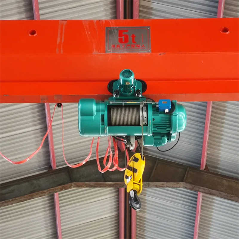 10 Ton Low Headroom European Electric Wire Rope Hoist