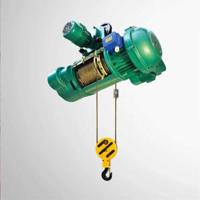 Wireless Remote Control Double Speed Wire Rope Electric Hoist