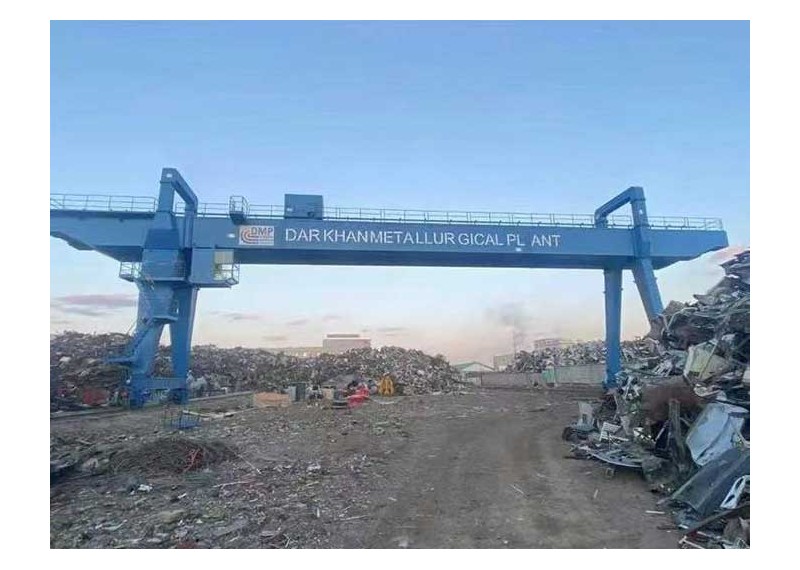 Mongolia 25 t MG gantry crane installation completed