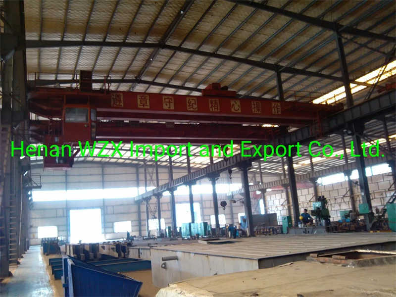 High Work Duty Reliable Double Girder Electric Overhead Traveling Crane