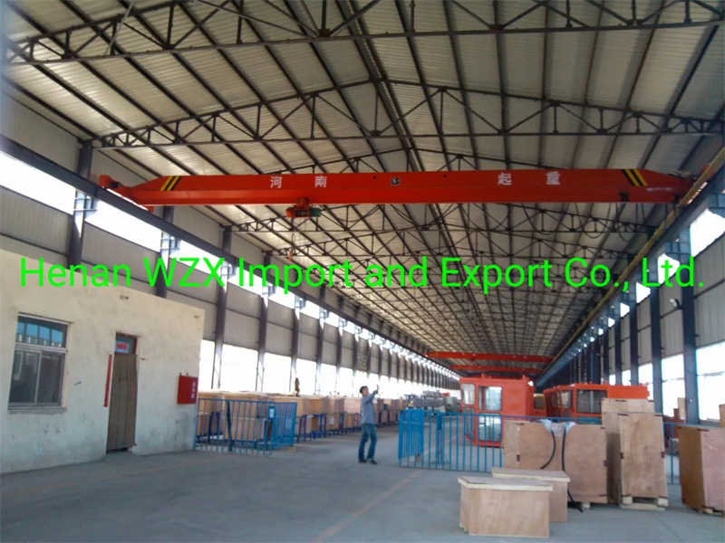 High Work Duty Reliable Double Girder Electric Overhead Traveling Crane