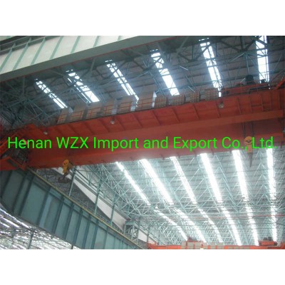 90 Ton High Work Duty Reliable Long Service Time Double Girder Overhead Crane