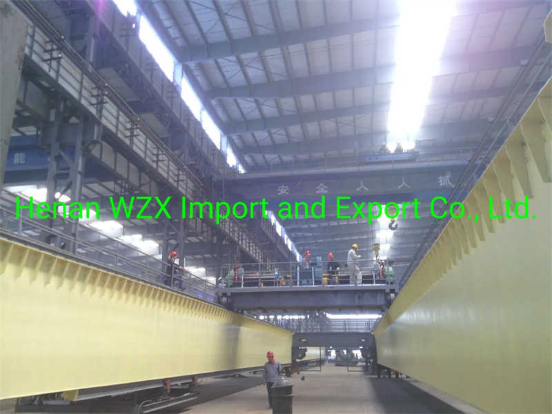 320 Ton High Work Duty Long Service Time Double Girder Overhead Crane