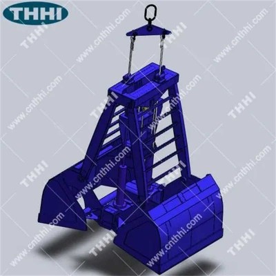 25t Grab Wireless Remote Control Clamshell Grab for Ship Crane