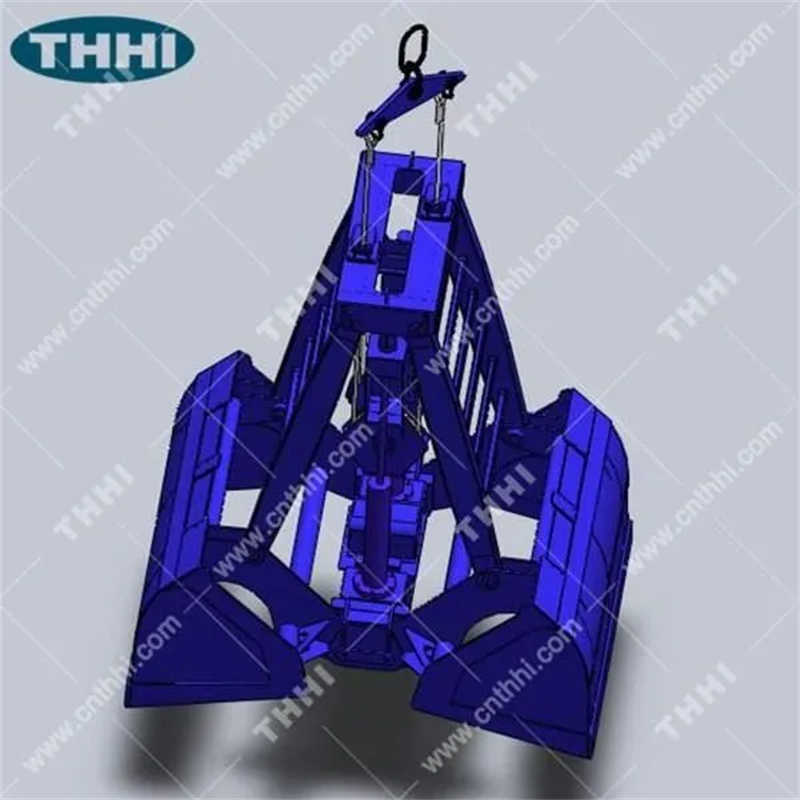 25t Grab Wireless Remote Control Clamshell Grab for Ship Crane