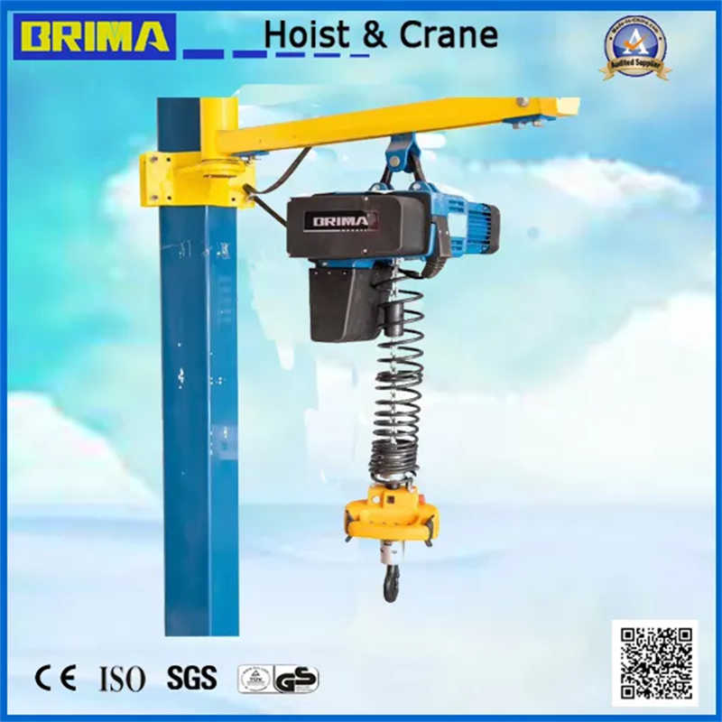 Brima 125kg 8/2m/Min Lifting Speed European Electric Chain Hoist with Hook