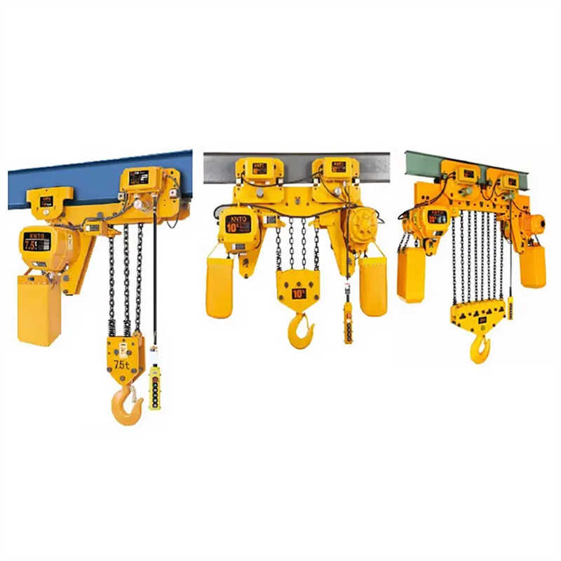 220V Industrial 1 2 3 5 7.5 10 Ton Lift Crane Electric Chain Hoist with Chain