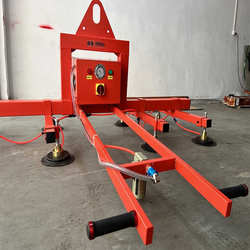 Factory Made Turn Over 90 Degree Glass/Sheet Metal/Stone/Panel Vacuum Lifter