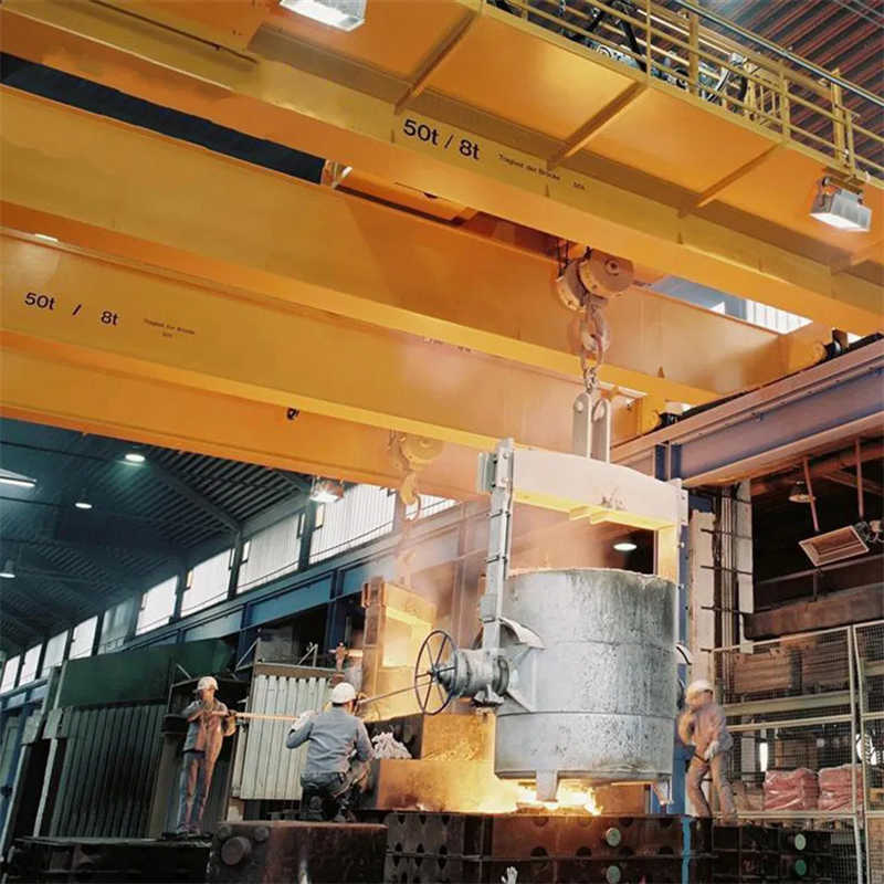 A6 Double Girder Overhead Crane with Wireless Control and Finishing Paint