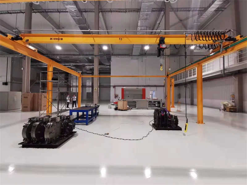 Single Girder Crane with Electric Wire Rope Hoist and Customization Choices