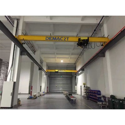 Single Girder Crane with Electric Wire Rope Hoist and Customization Choices