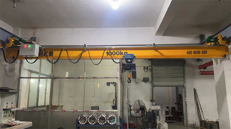 Single Girder Crane with Electric Wire Rope Hoist and Customization Choices