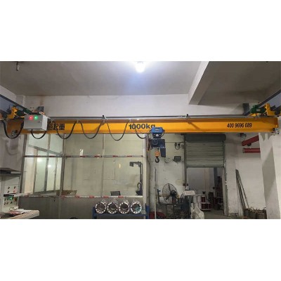 Electric Wire Rope Hoist Equipped Single Girder Crane with Customization