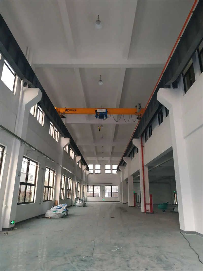 Customizable Single Girder Crane with Electric Wire Rope Hoist Lifting Mechanism