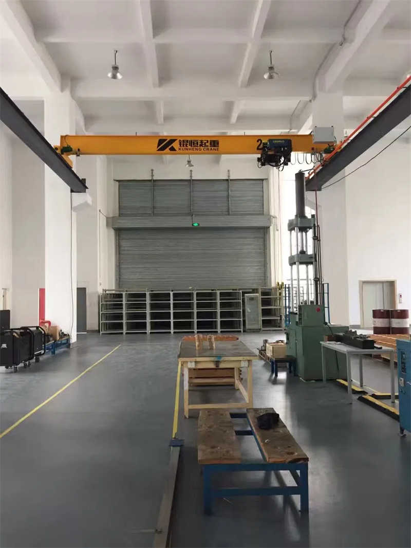 Easy-to-Use Single-Girder Crane, European-Style Wire Rope Hoist