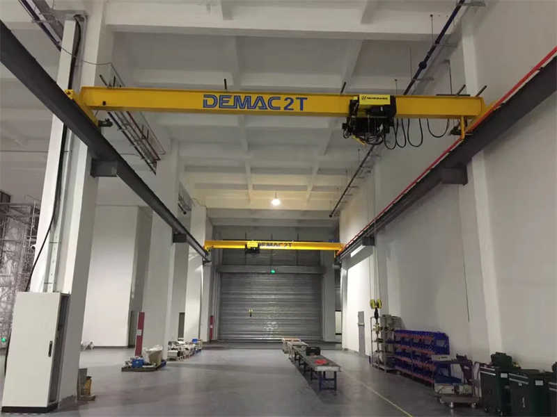 Easy-to-Use Single-Girder Crane, European-Style Wire Rope Hoist