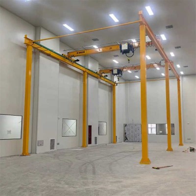 Electric Wire Rope Hoist Equipped Single Girder Crane with Custom Options