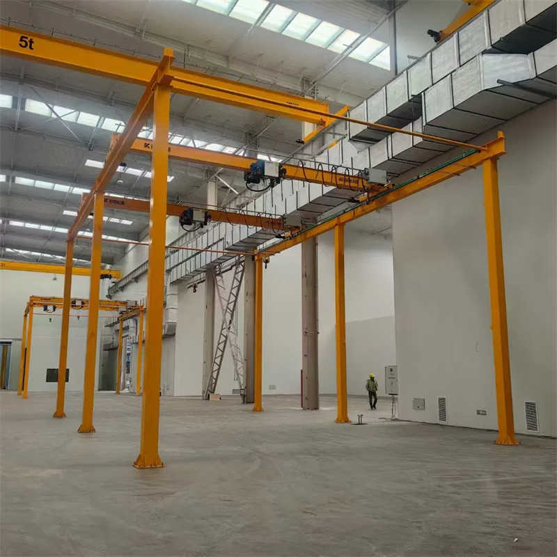 Electric Wire Rope Hoist Equipped Single Girder Crane with Custom Options