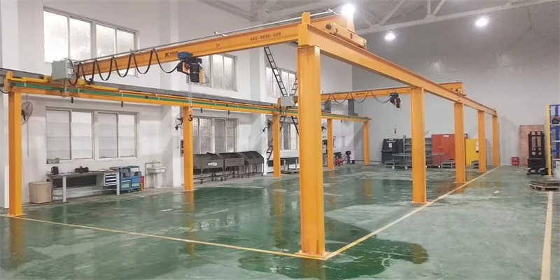 Electric Wire Rope Hoist Equipped Single Girder Crane with Custom Options