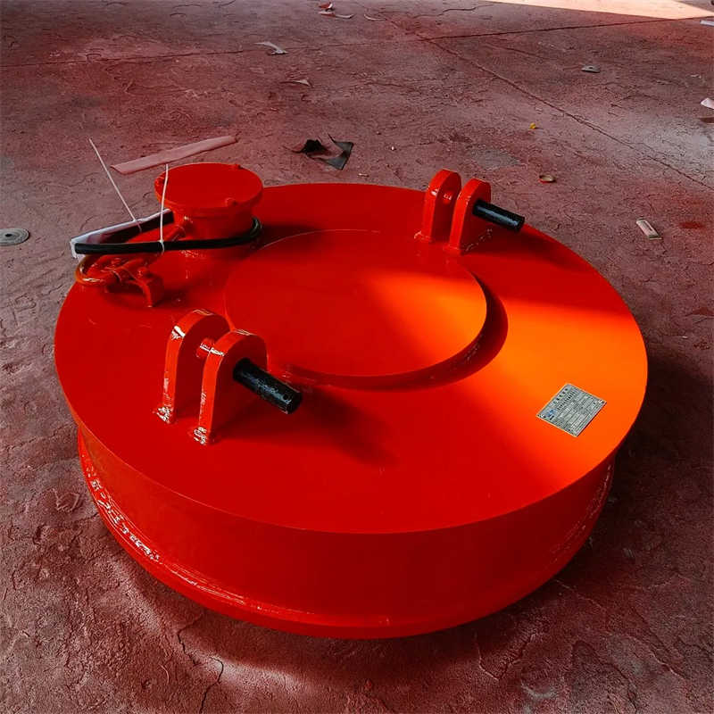 Diving Type Round Electromagnet for Lifting Steel Scraps