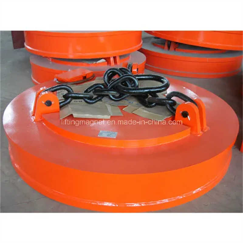 Circular Eot Crane Magnet for Lifting Steel Scraps