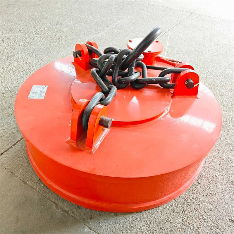 Circular Shape Steel Scraps Magnet of Lifting Capacity 600kg