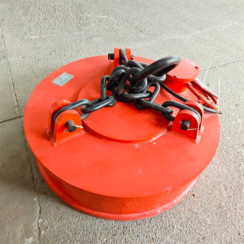 Circular Shape Steel Scraps Magnet of Lifting Capacity 600kg