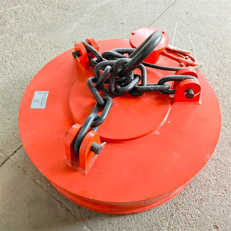 Circular Shape Steel Scraps Magnet of Lifting Capacity 600kg