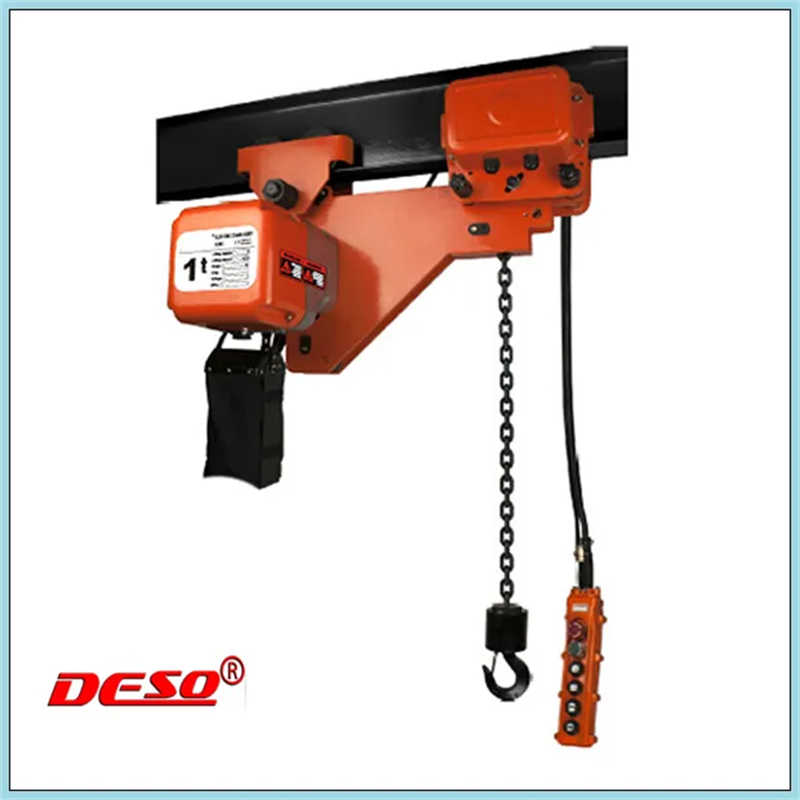 Super-Low Lifting Loop Electric Chain Hoist