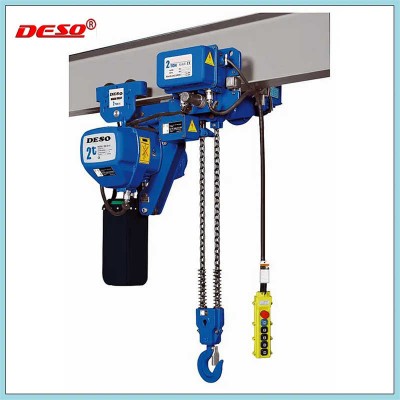 Super-Low Lifting Loop Electric Chain Hoist