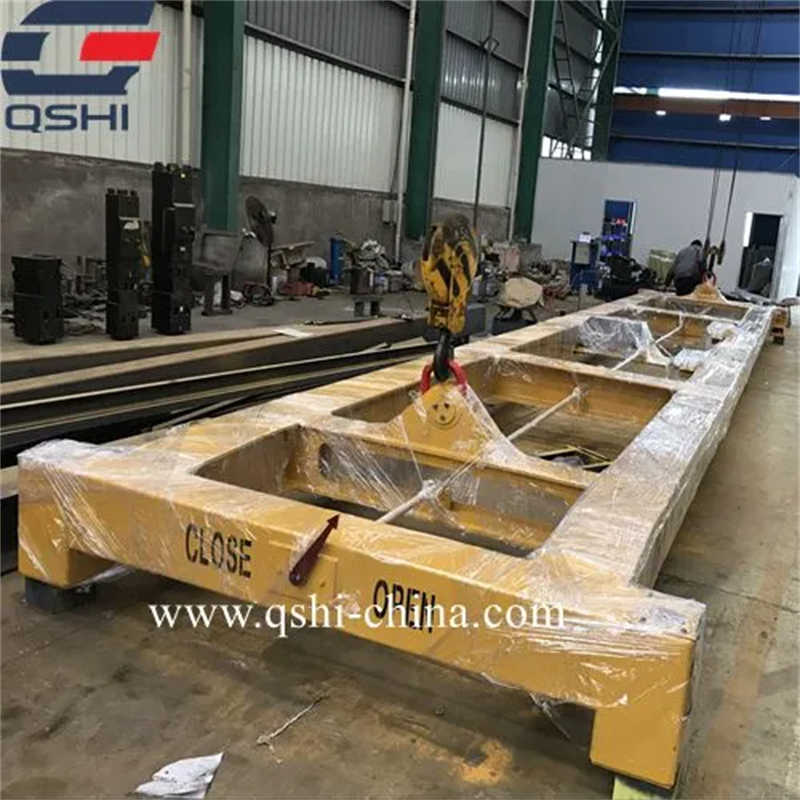 40FT Semi- Automatic Container Spreader Lifting Frame for Crane