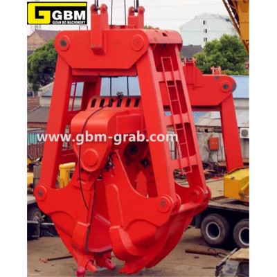 Four Rope Clamshell Mechanical Dredging Grab, Underwater Dredging