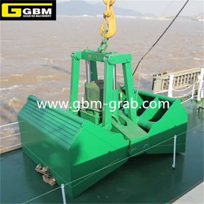 Gbm Electric Hydraulic Clamshell Grab Bucket Motor Hydraulic Grab