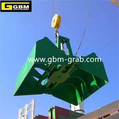 Gbm Electric Hydraulic Clamshell Grab Bucket Motor Hydraulic Grab