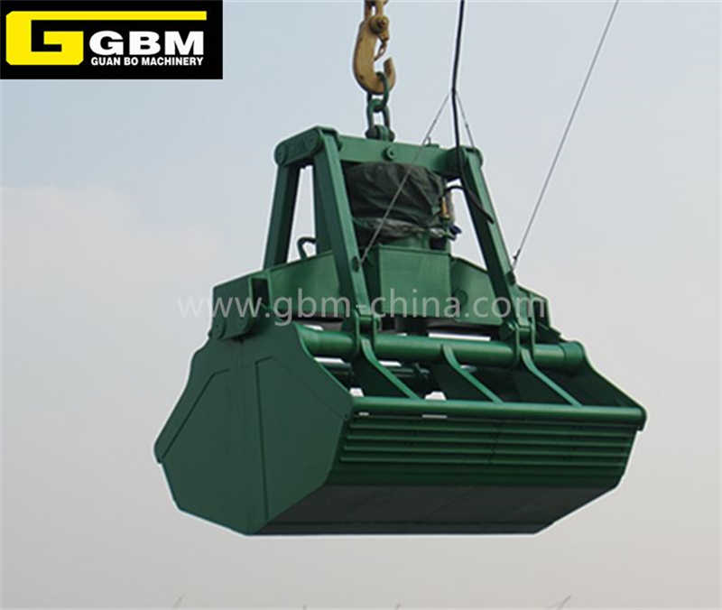 Gbm electric Hydraulic Grab for Bucket Cargo with BV Certification