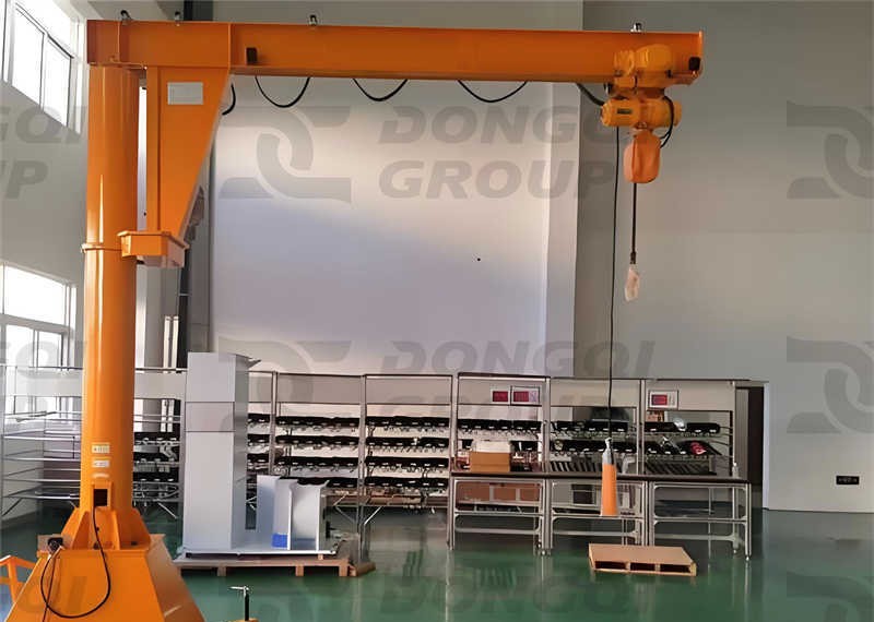 2 BZ type 0.5 ton column jib cranes were sold to Saudi Arabia in 2023