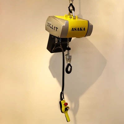 Factory Price 0.5 Ton Aluminum Construct Tool Mini Micro Electric Chain Hoists