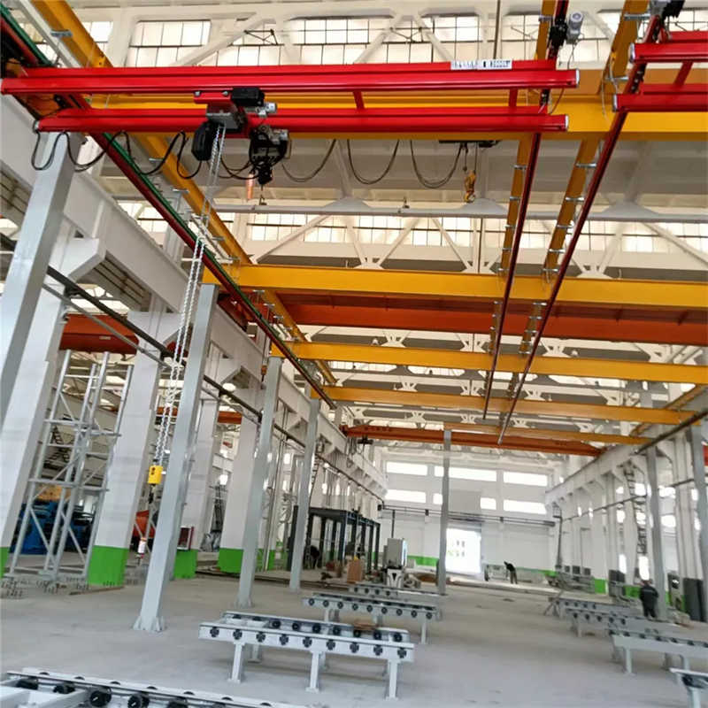 1000kg Flexible Mobile Material Handling Gantry Truss Crane Electric Hoist