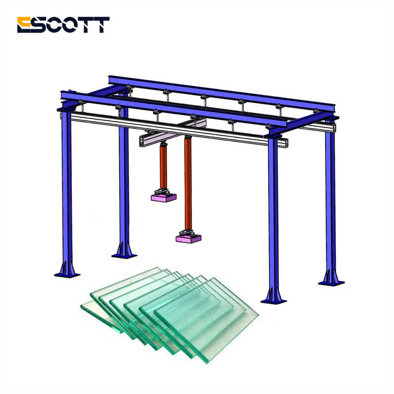 Truss Structure Air Suction Lifter with 50kg Load for Vertical Logistic Solution