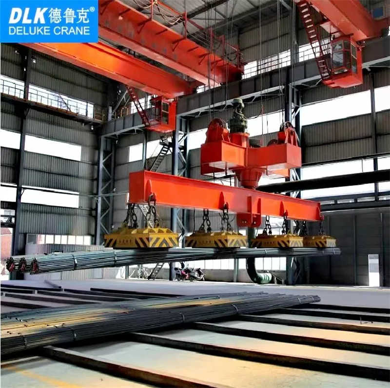 5t 10t QC Double Girder Electric Overhead Crane Electromagnetic Bridge Crane