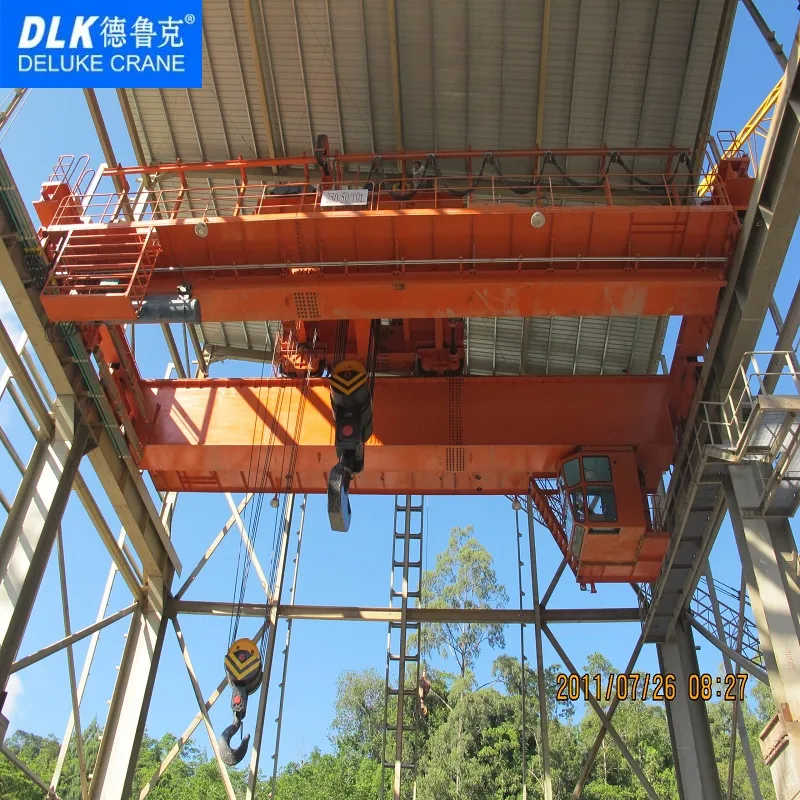 Qd Model Heavy Load 5t 350t Single Girder Double Girder Overhead Crane