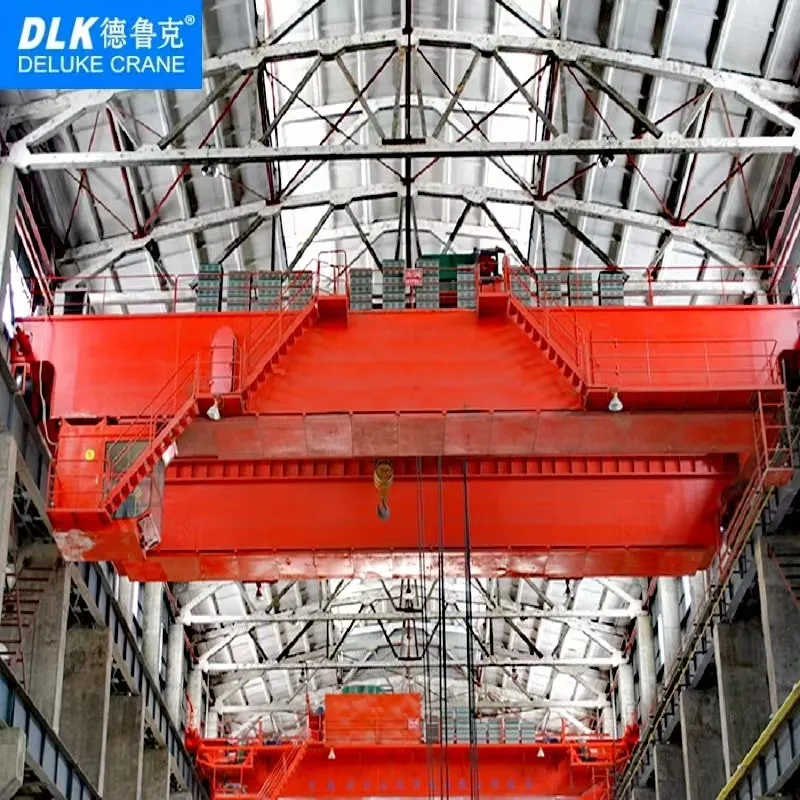 Qd Type Double Girder Overhead Crane Bridge Travelling Crane 350 Ton