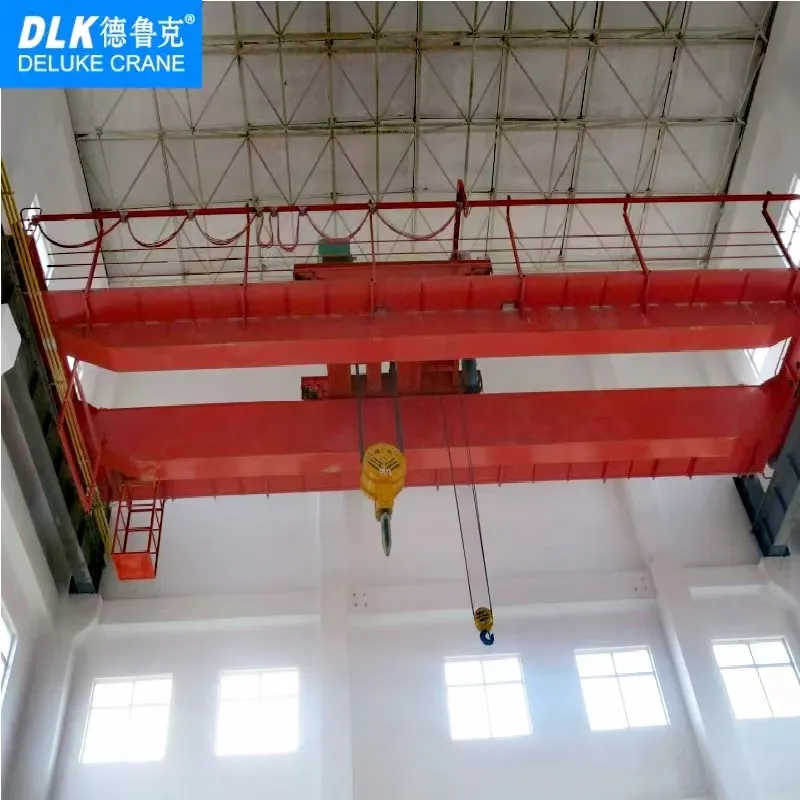 Hot Selling Eot Double Girder Overhead Crane with Wire Rope hoist for Workshop