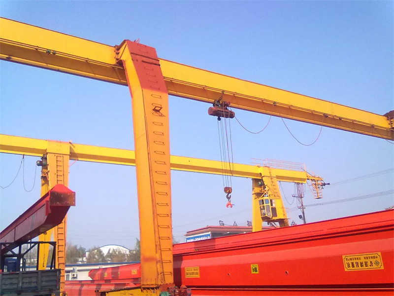 Single Girder L Shape Electric Hoist Frame Crane