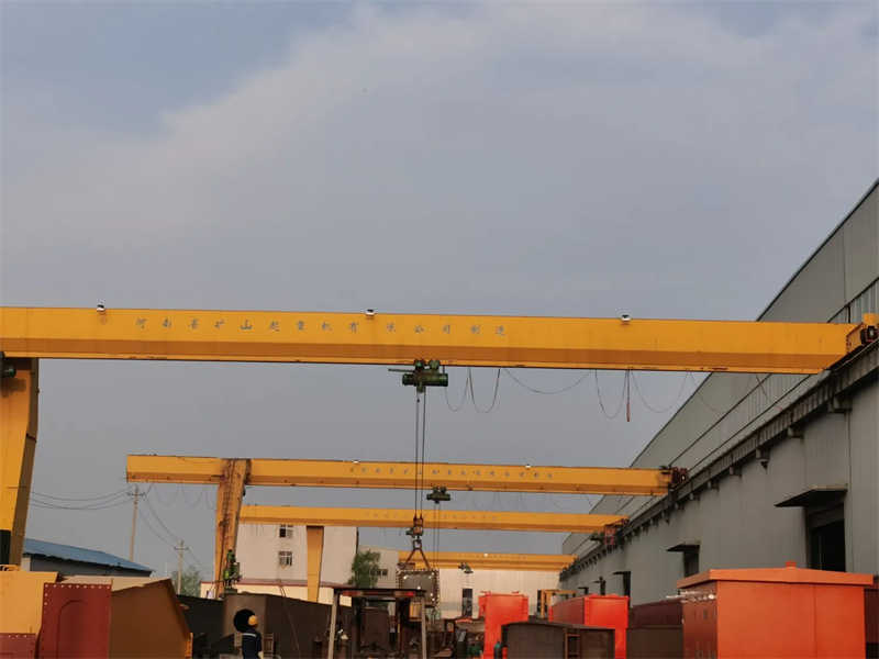 High Technique Cabin Control Single Girder L Type Electric Hoist Frame Crane